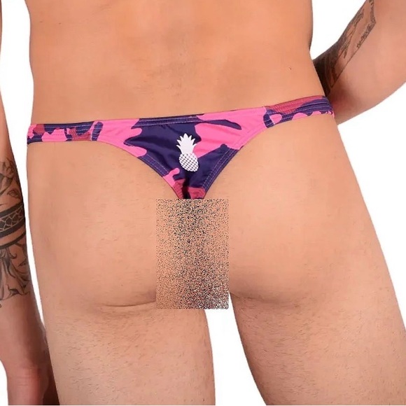 JJ Malibu Pink/Purple Camouflage Swimwear - Picture 8 of 10